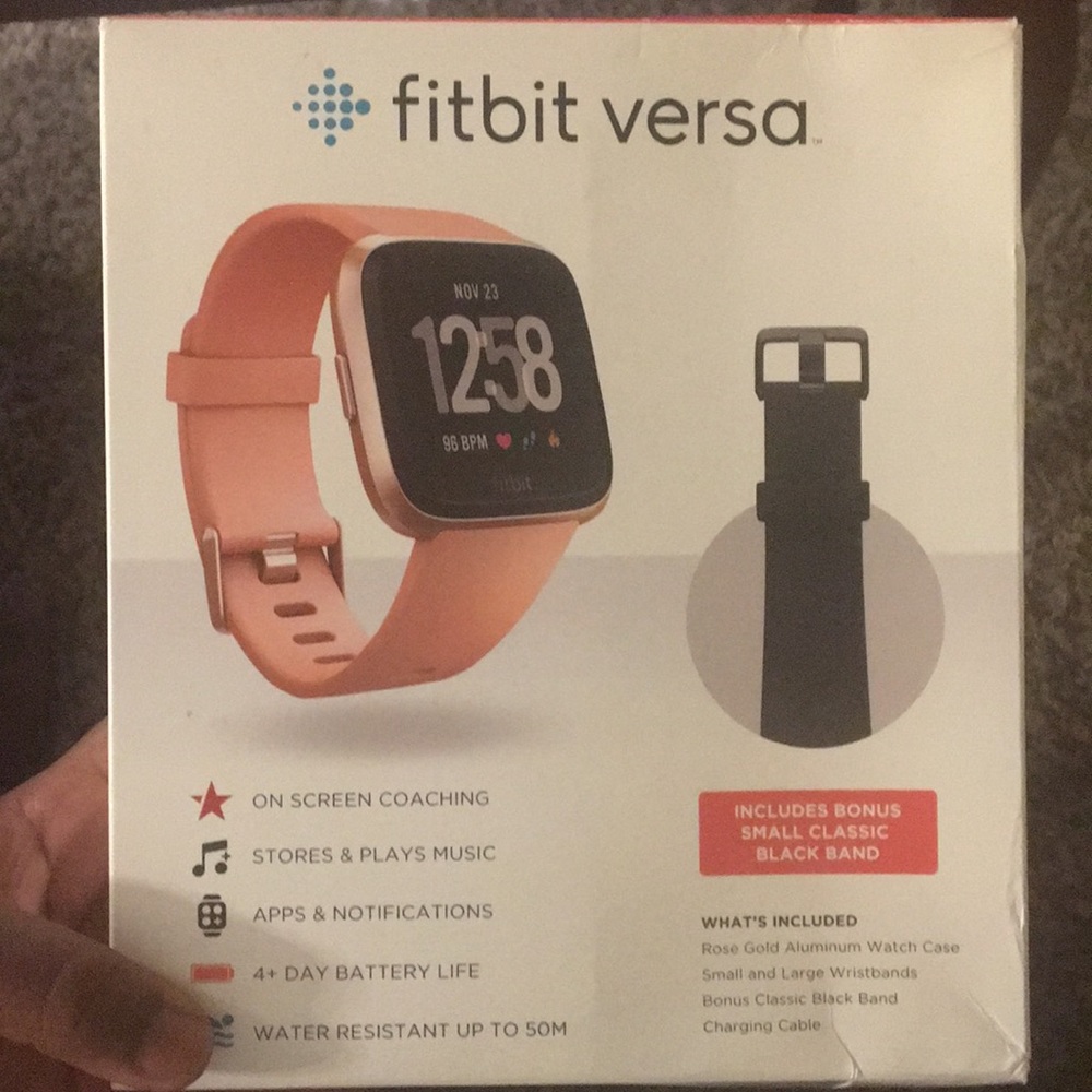 Fitbit Versa Pink rose gold